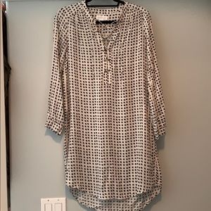 Velvet by graham & spencer lace front shirt dress